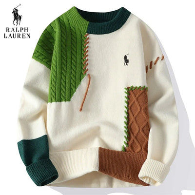 Pull Patchwork Automnal – R&L™