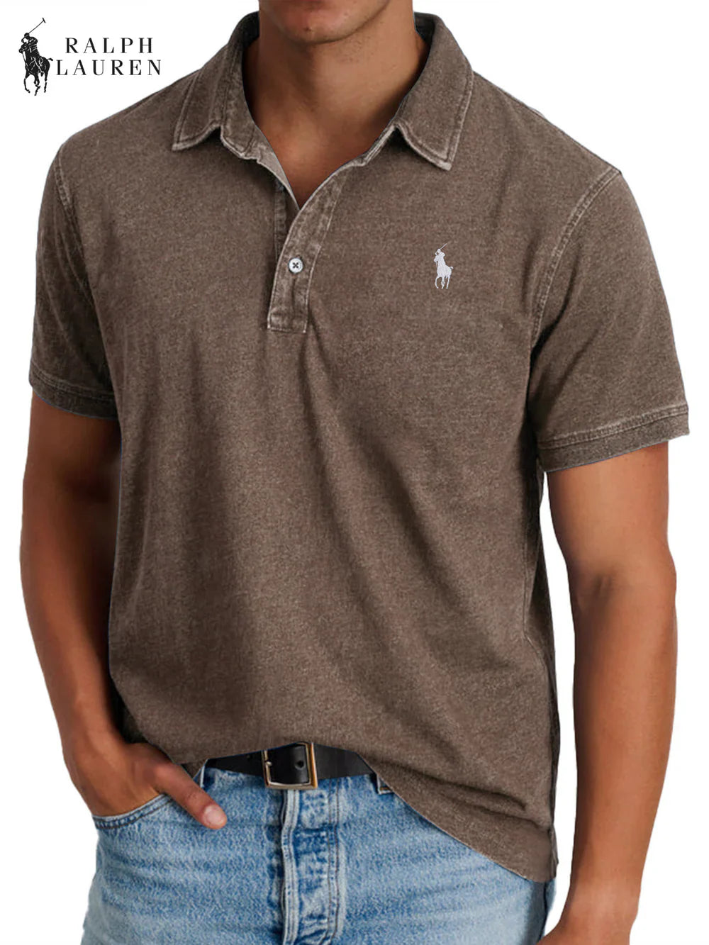Polo Homme RALPH™– Élégance décontractée, confort assumé