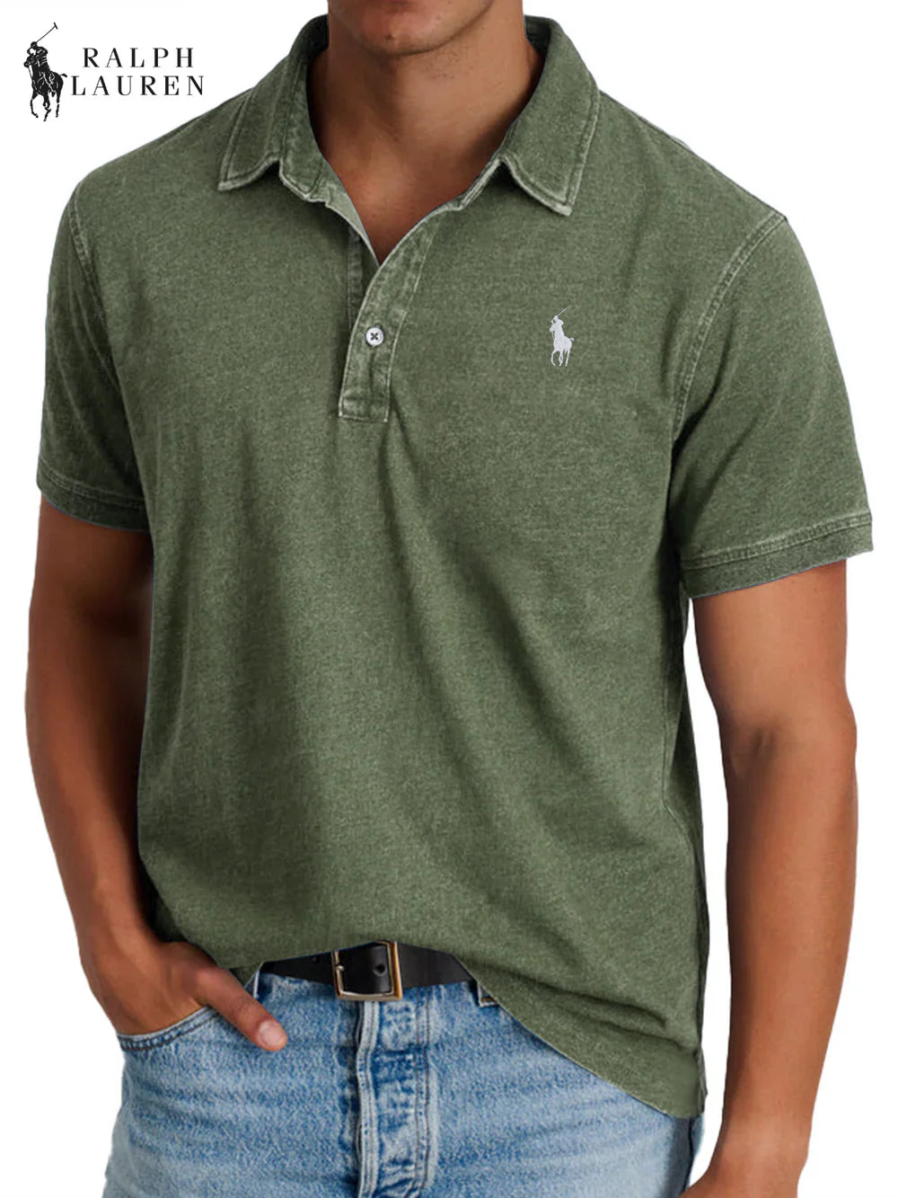 Polo Homme RALPH™– Élégance décontractée, confort assumé
