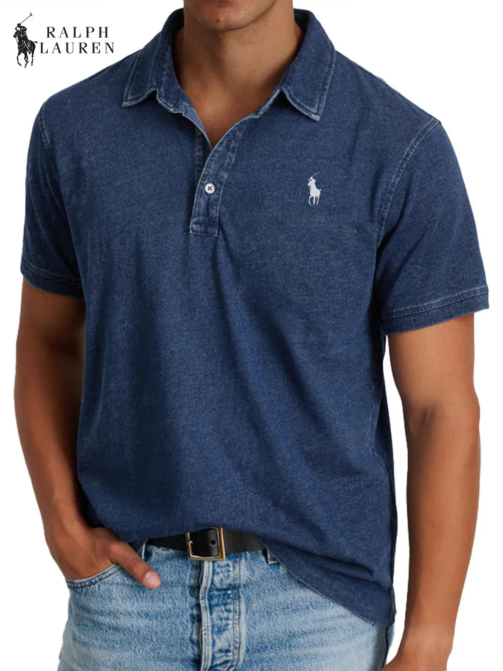 Polo Homme RALPH™– Élégance décontractée, confort assumé