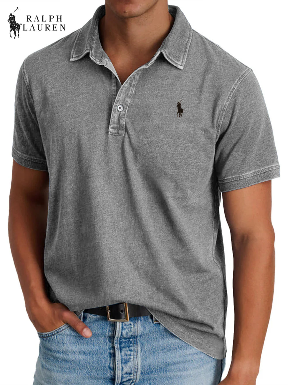 Polo Homme RALPH™– Élégance décontractée, confort assumé